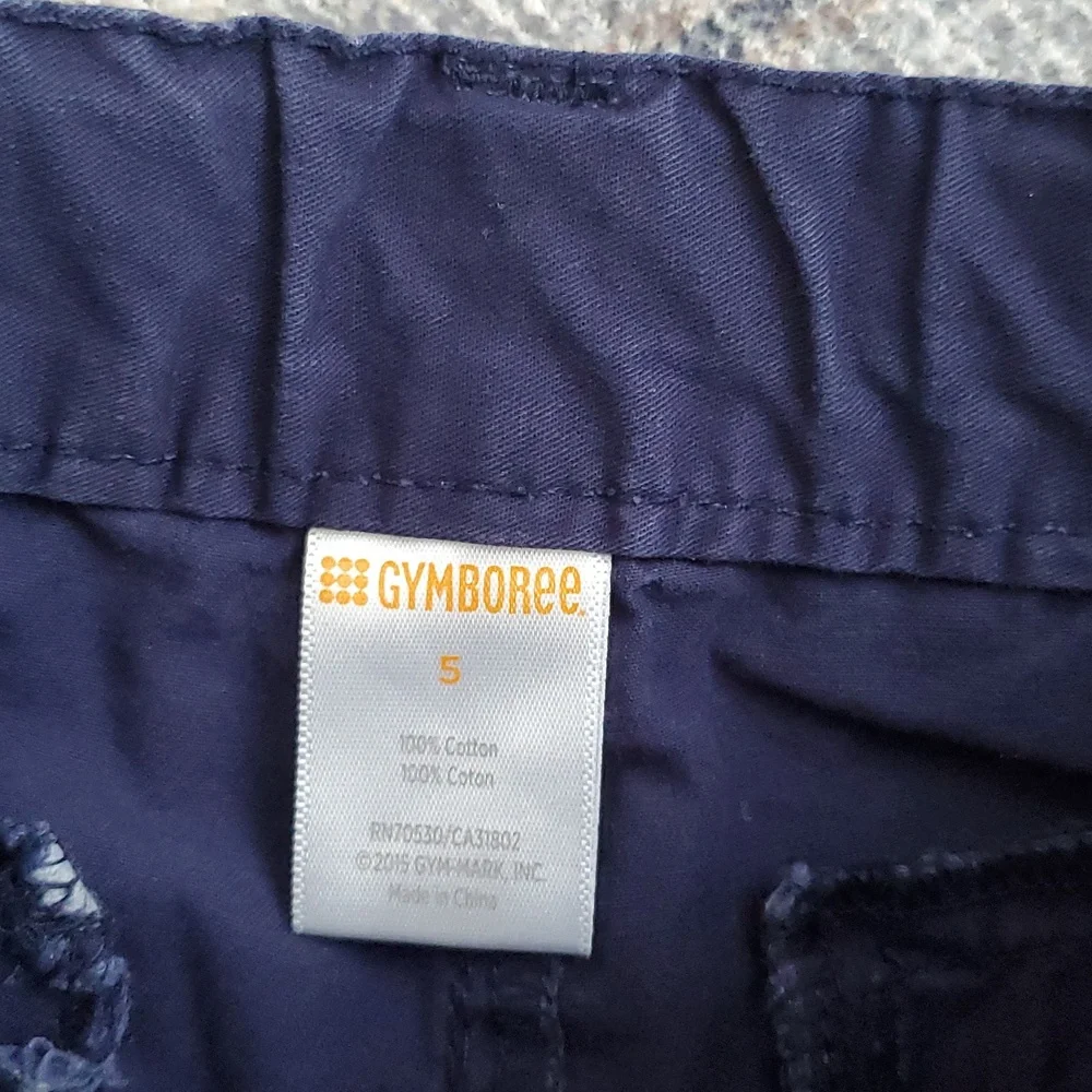 Gymboree Boys Classic Navy Uniform Shorts Sz5